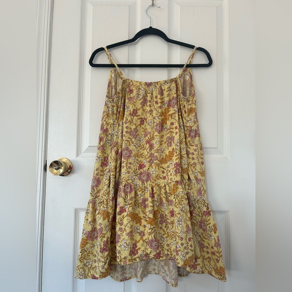 Old Navy Yellow Floral Cami Mini Dress M - Picture 6 of 6